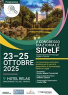V CONGRESSO NAZIONALE SIDELF Società Italiana di Dermatologia Legale e Forense - San Benedetto del Tronto (AP), 23-25 ottobre 2025 - Hotel Relax